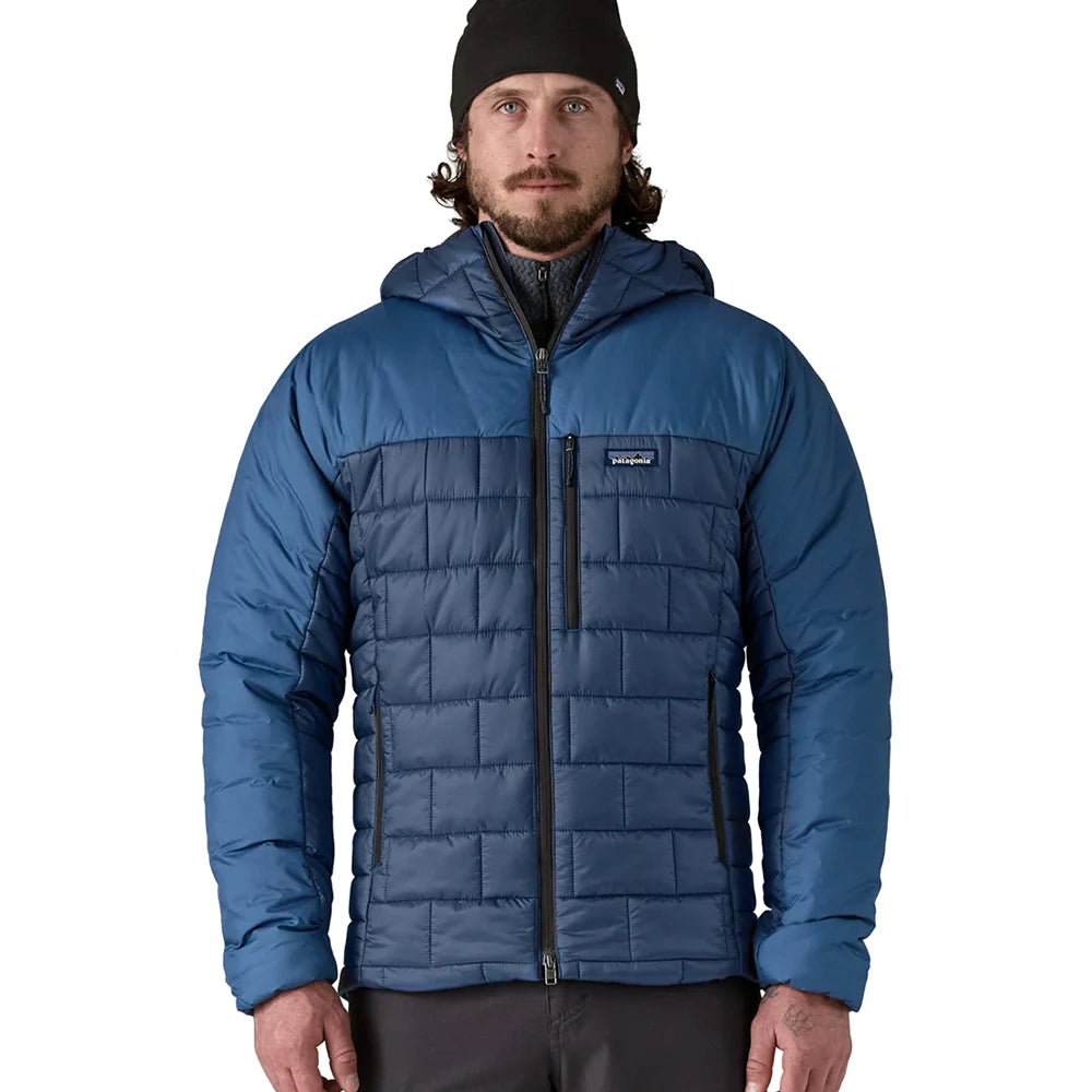 Men's Hi-Loft Nano Puff Hoody - Clement Blue