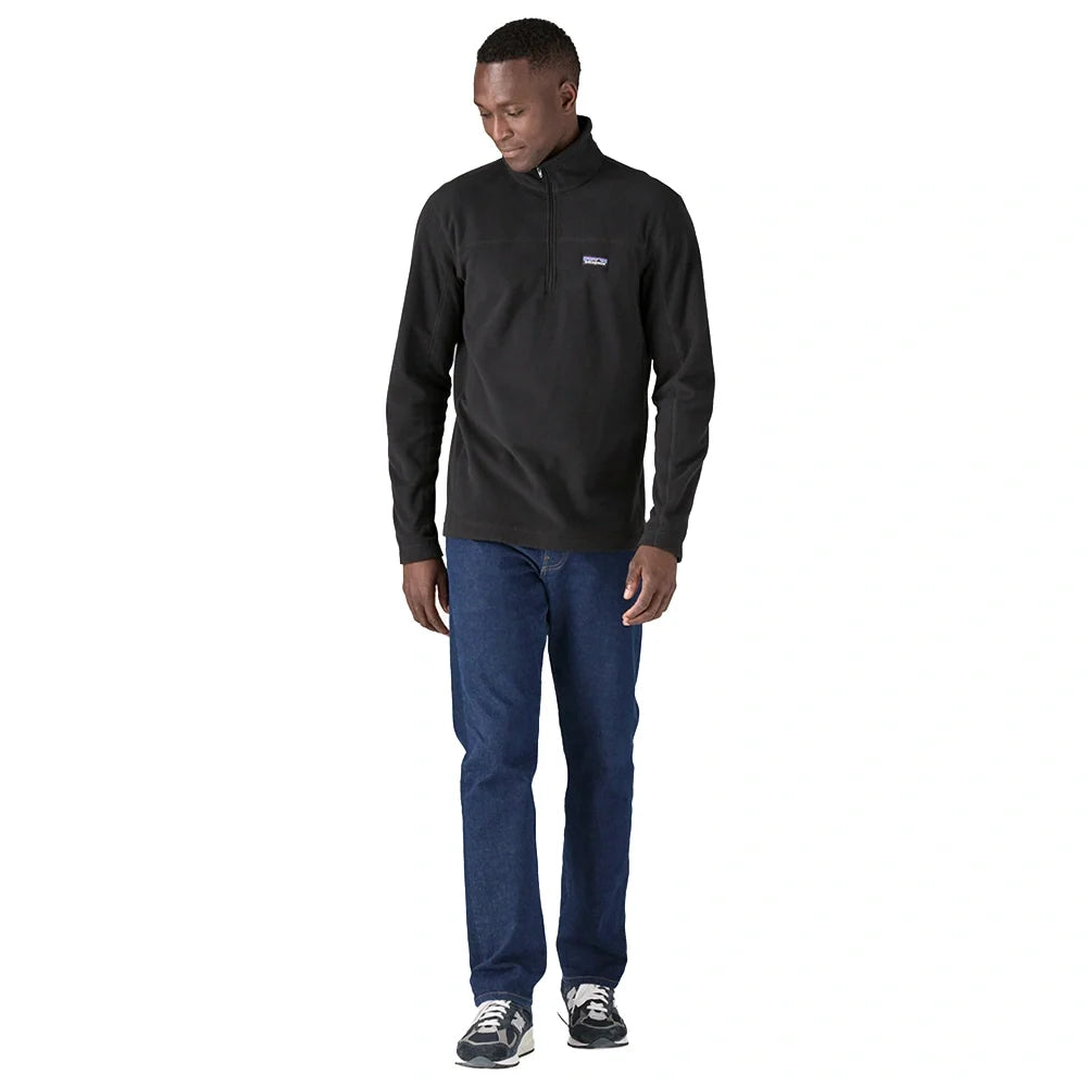 Men's Micro D Pullover - Black