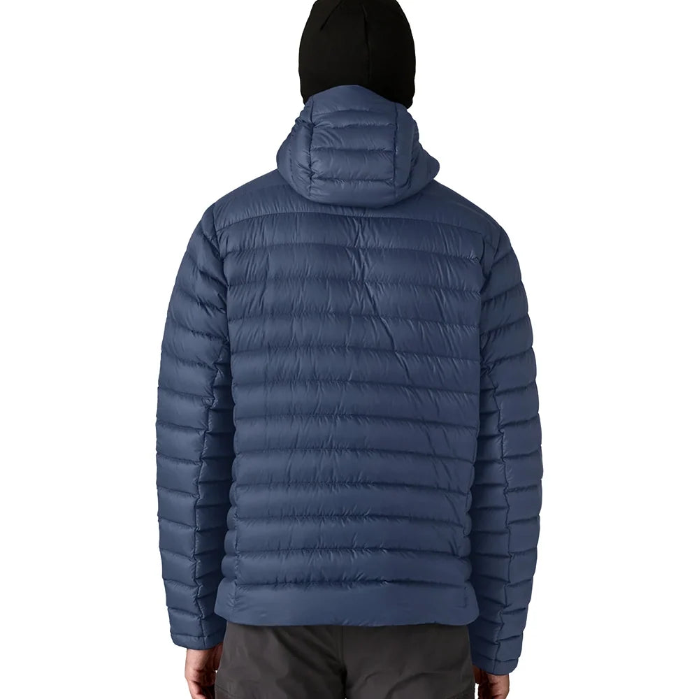 Men's Down Sweater Hoody - New Navy