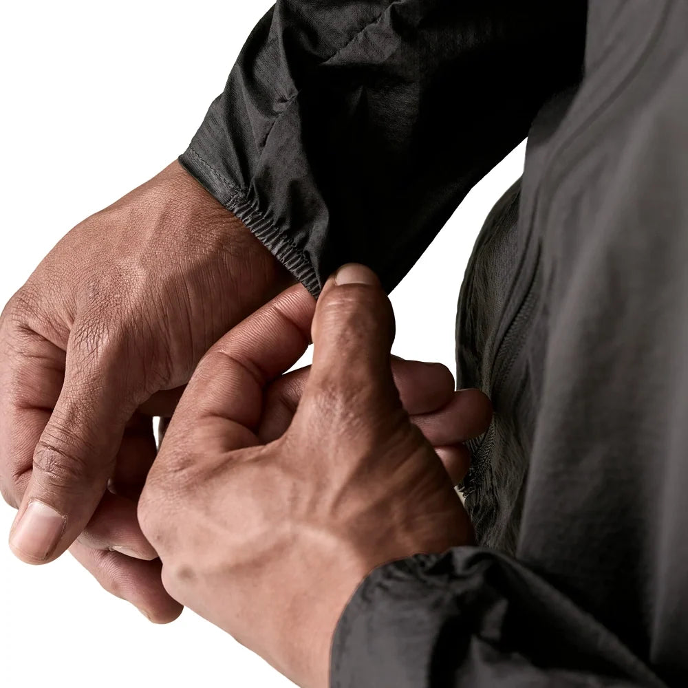 Men's Houdini Jacket - Black w/Black