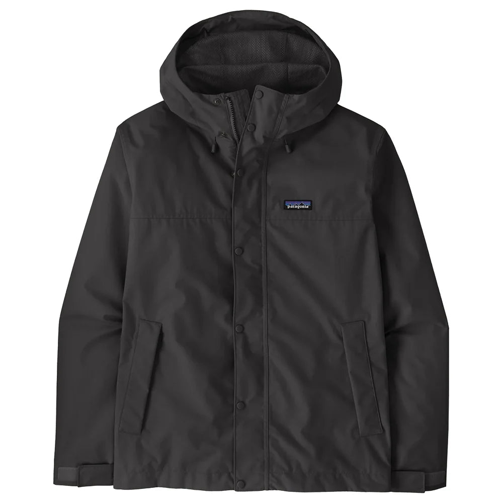 Men's Outdoor Everyday Rain Jacket - Black