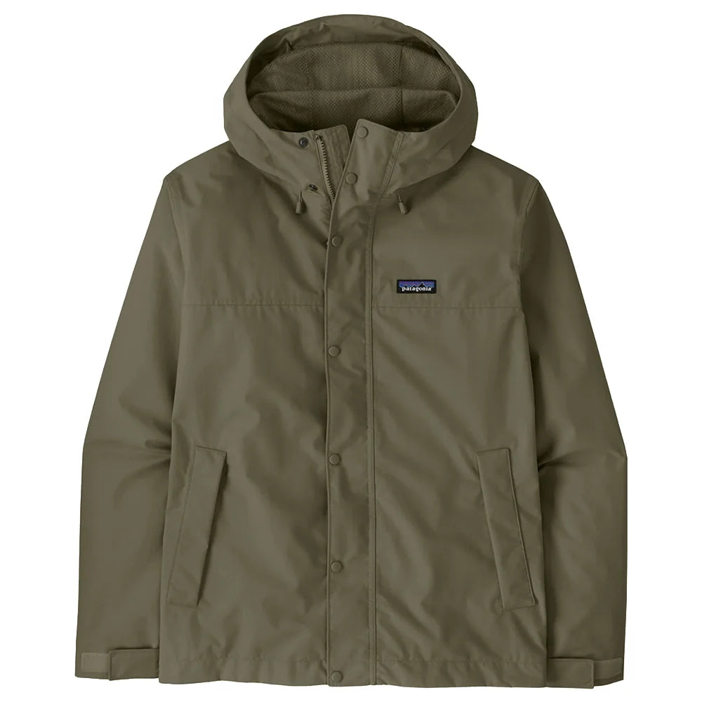 Men's Outdoor Everyday Rain Jacket - Basin Green