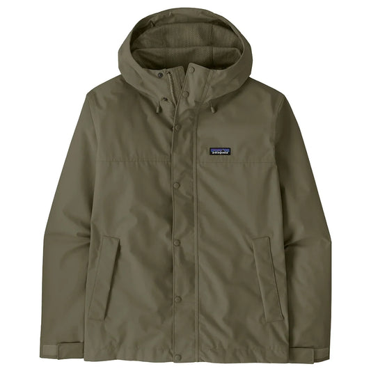 Men's Outdoor Everyday Rain Jacket - Basin Green
