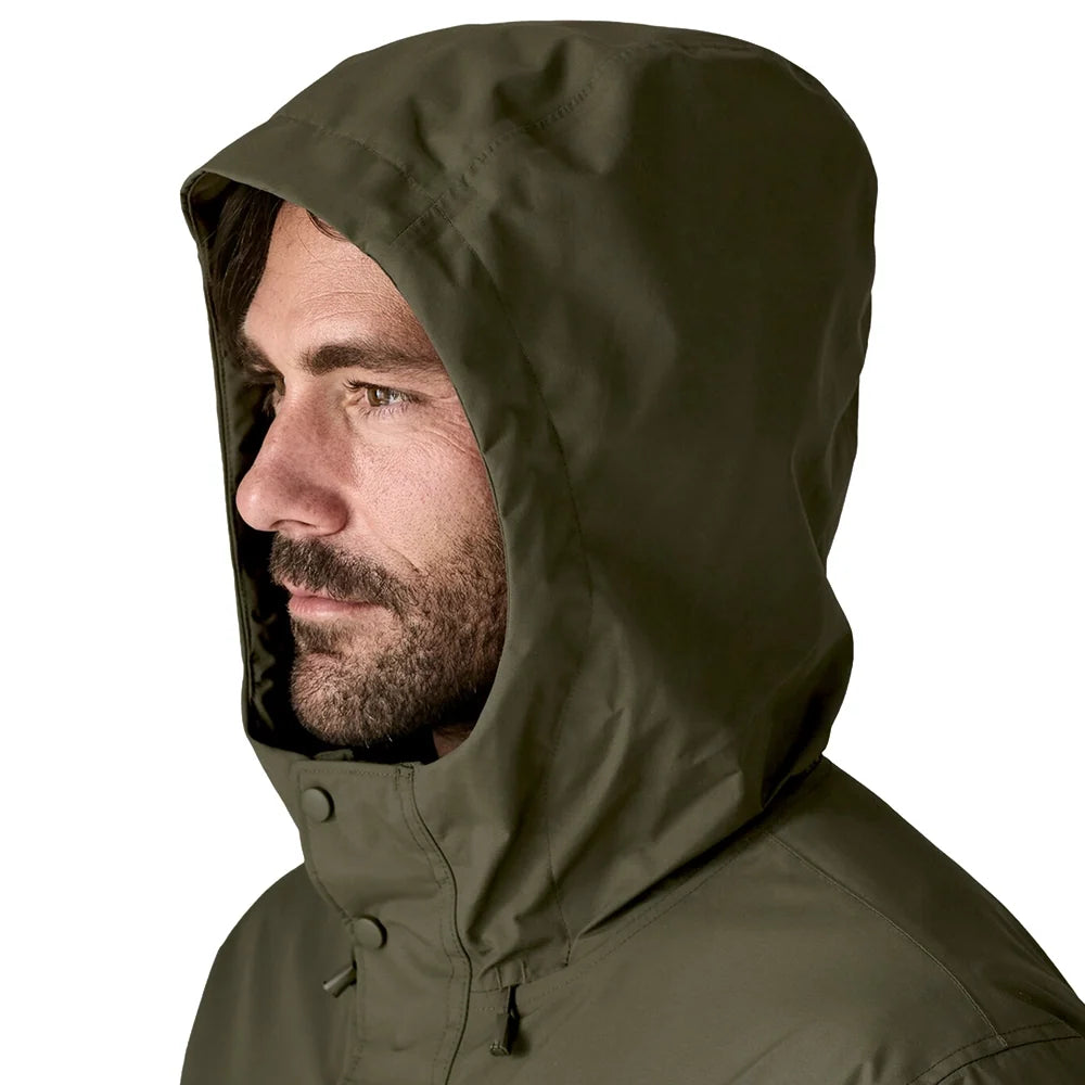 Men's Outdoor Everyday Rain Jacket - Basin Green