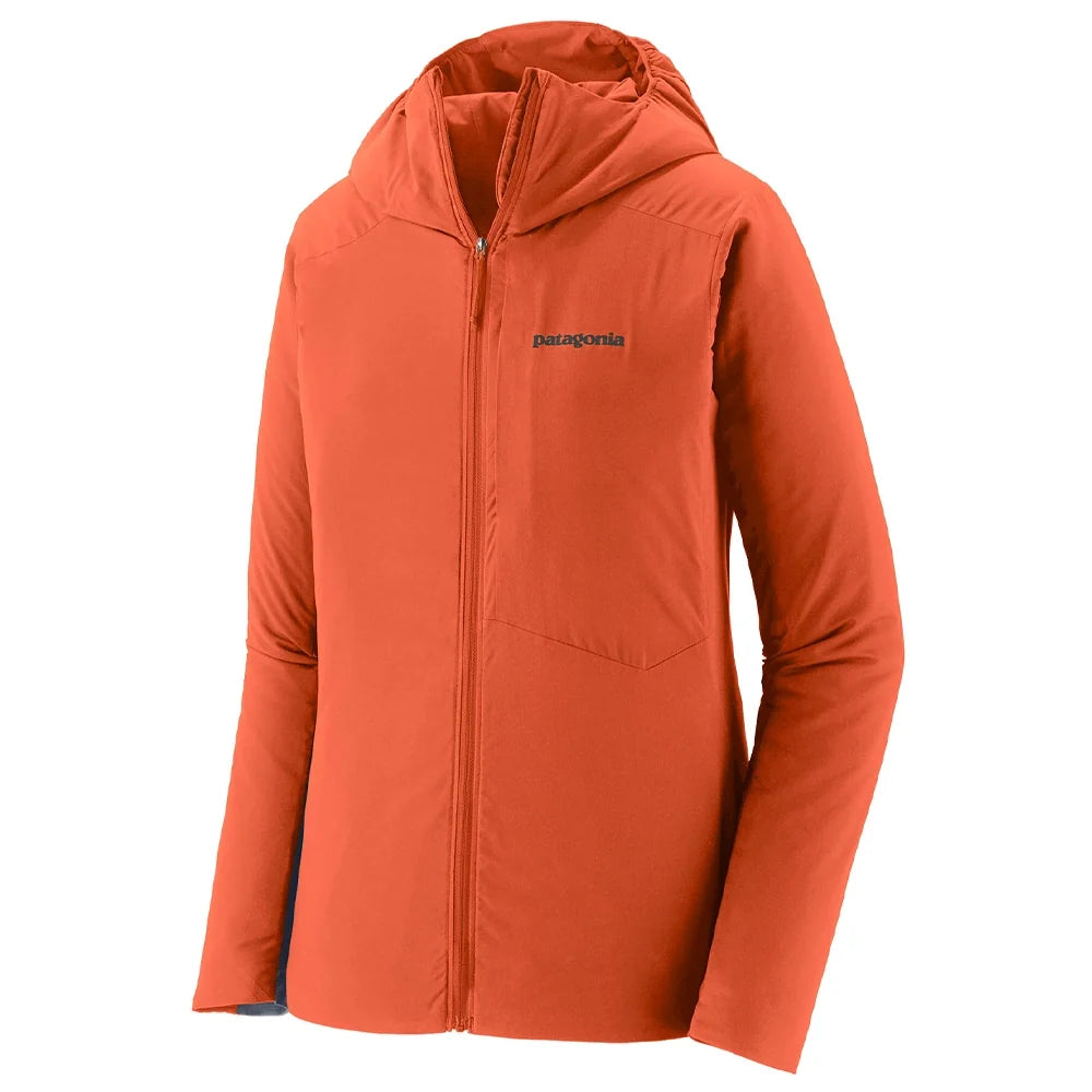 Women's Nano-Air Ultralight Full-Zip Hoody - Coal Orange