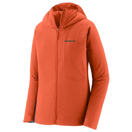 Women's Nano-Air Ultralight Full-Zip Hoody - Coal Orange