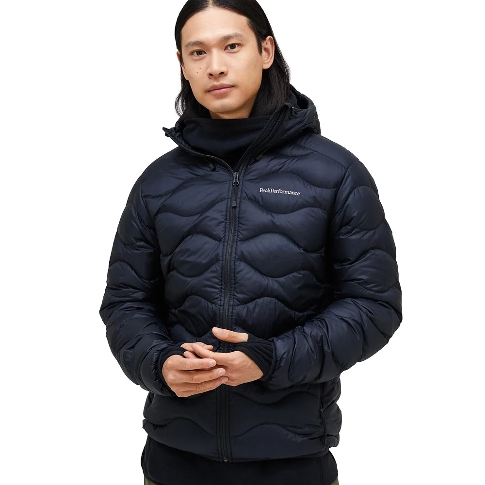 Men's Helium Down Hood Jacket - Black