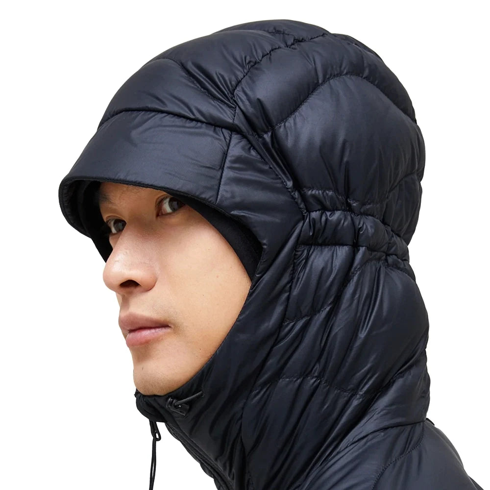Men's Helium Down Hood Jacket - Black
