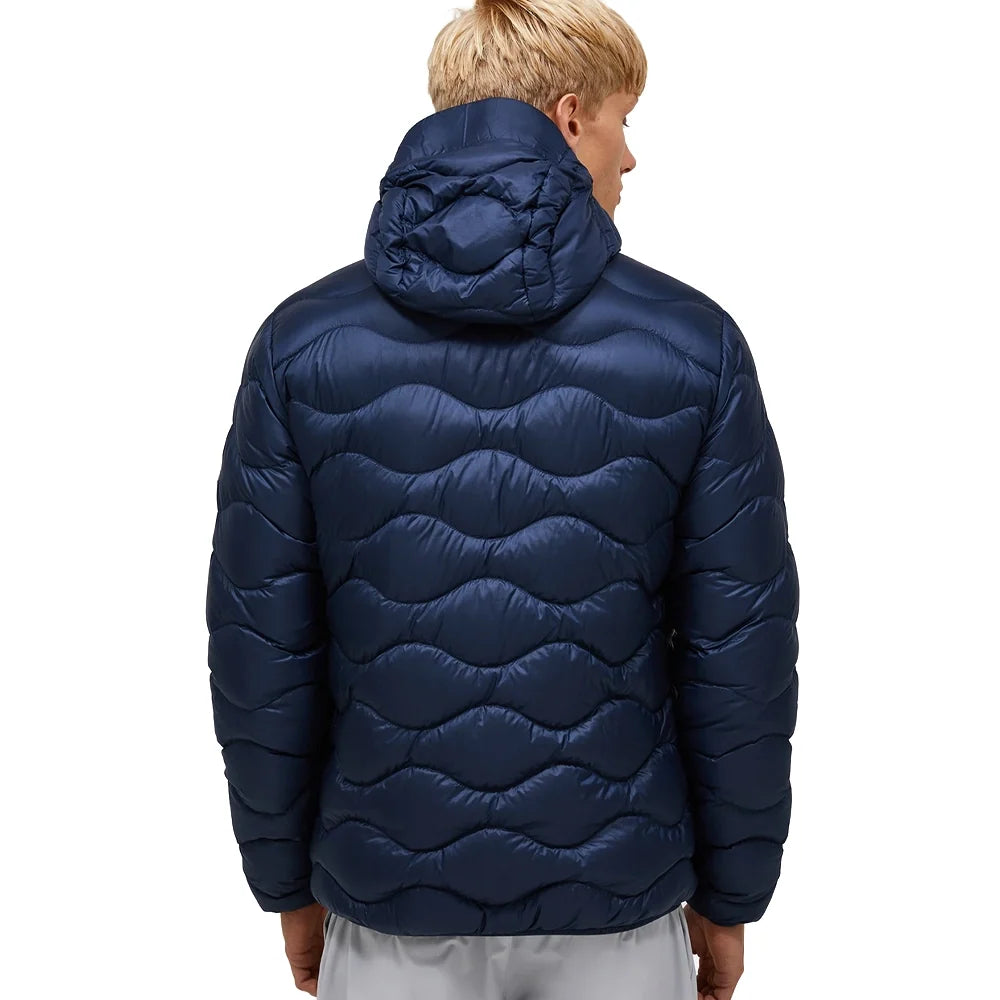 Men's Helium Down Hood Jacket - Blue Shadow