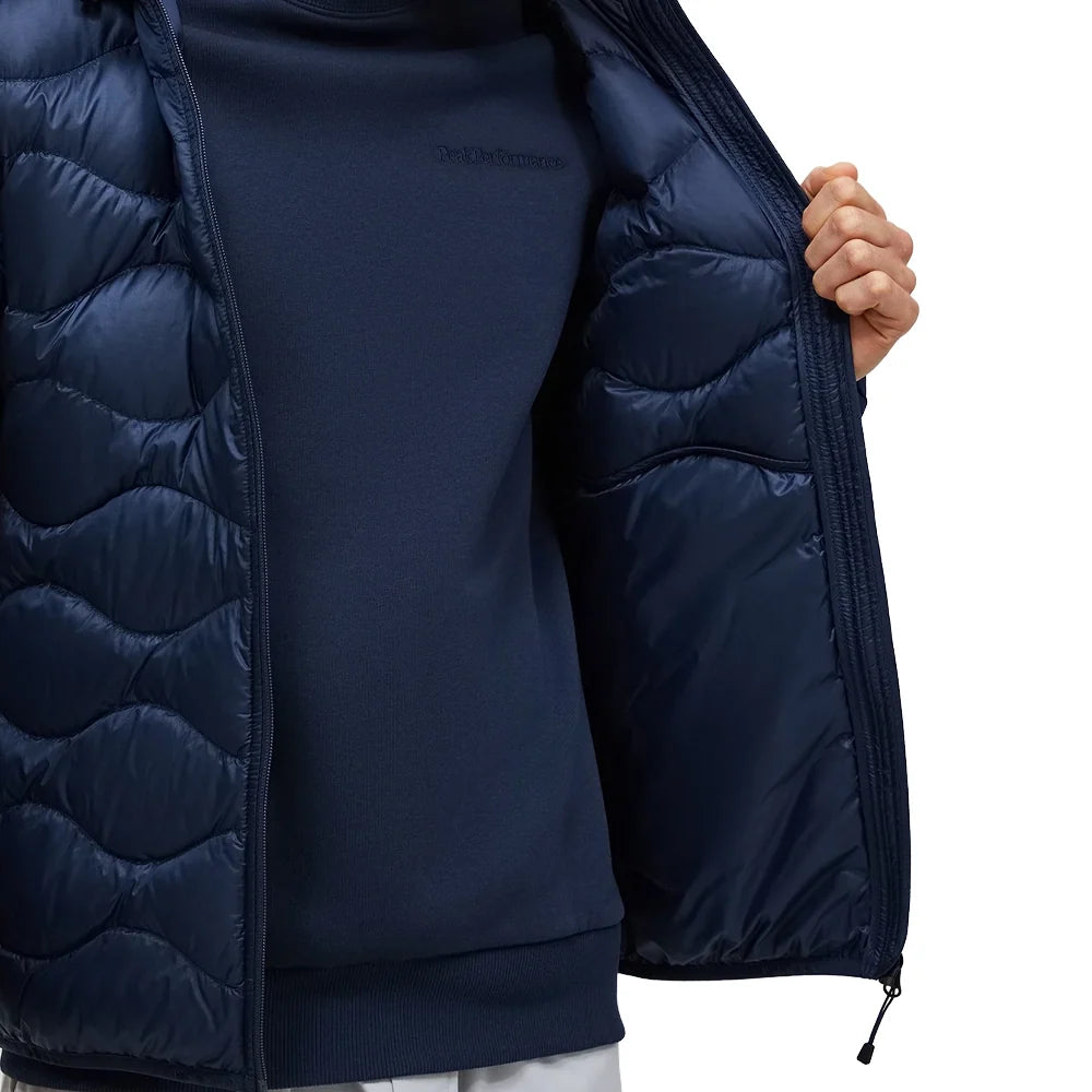 Men's Helium Down Hood Jacket - Blue Shadow