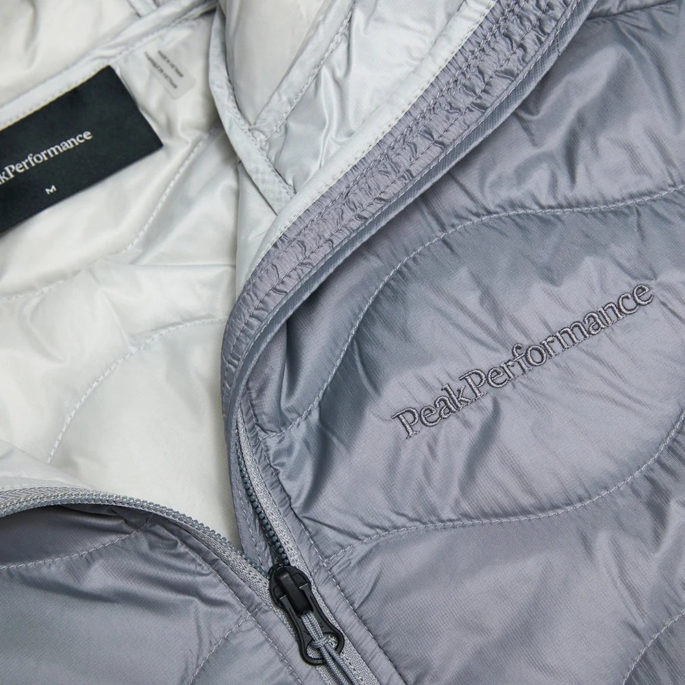 Men's Helium Down Hood Jacket - Light Grey / Antarctica