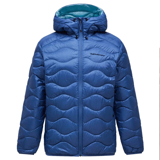 Men's Helium Down Hood Jacket - Summit Sky / Snowmelt
