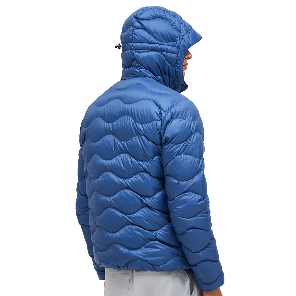 Men's Helium Down Hood Jacket - Summit Sky / Snowmelt