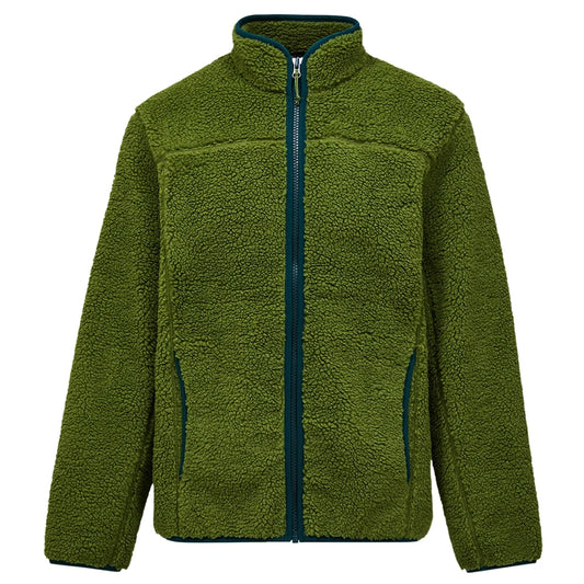 Men's Solid Pile Jacket - Mosswood / Ponderosa Pine