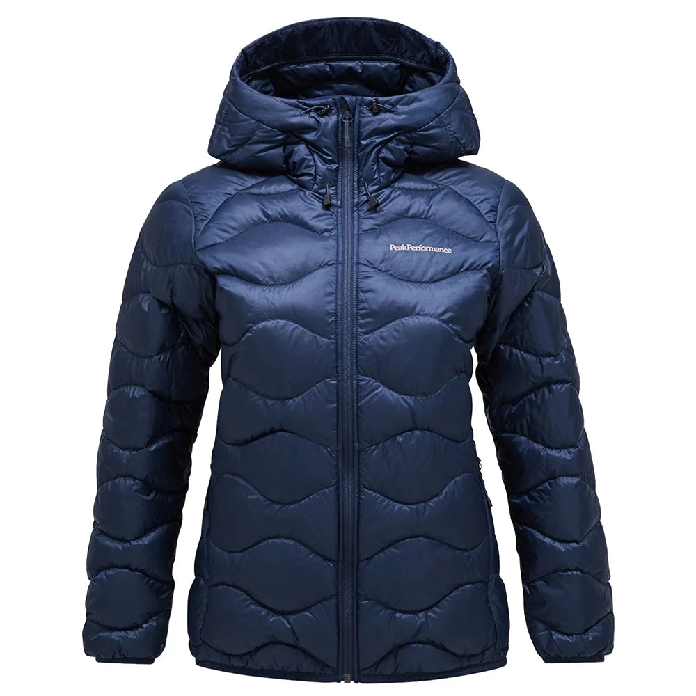 Women's Helium Down Hood Jacket - Blue Shadow