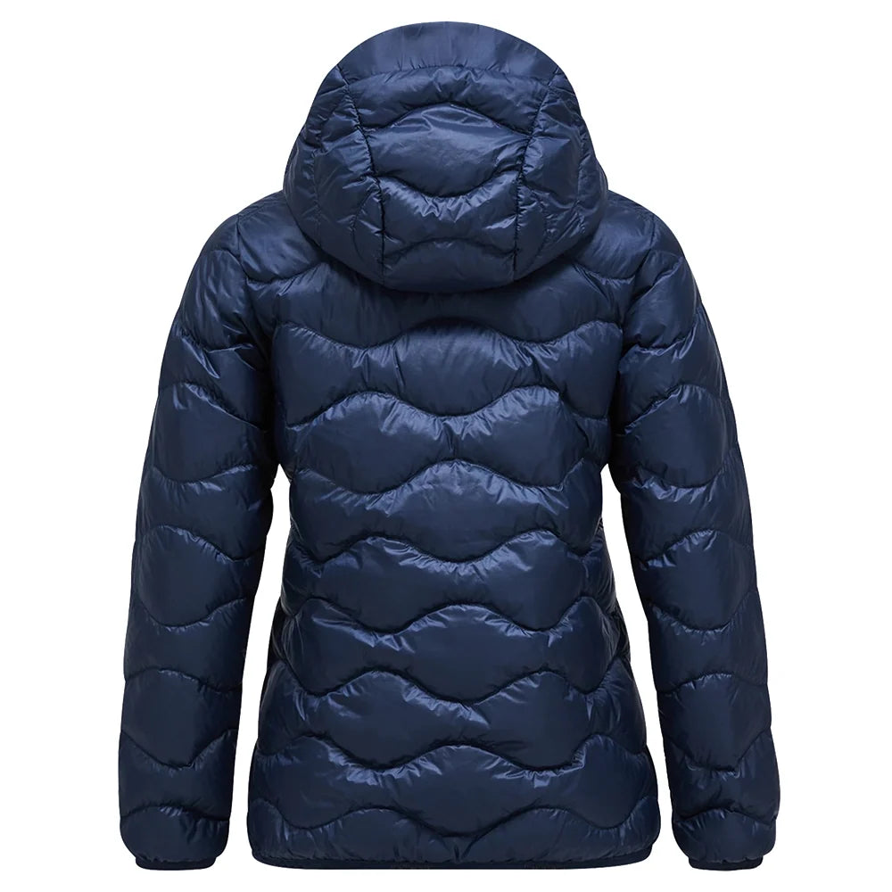 Women's Helium Down Hood Jacket - Blue Shadow