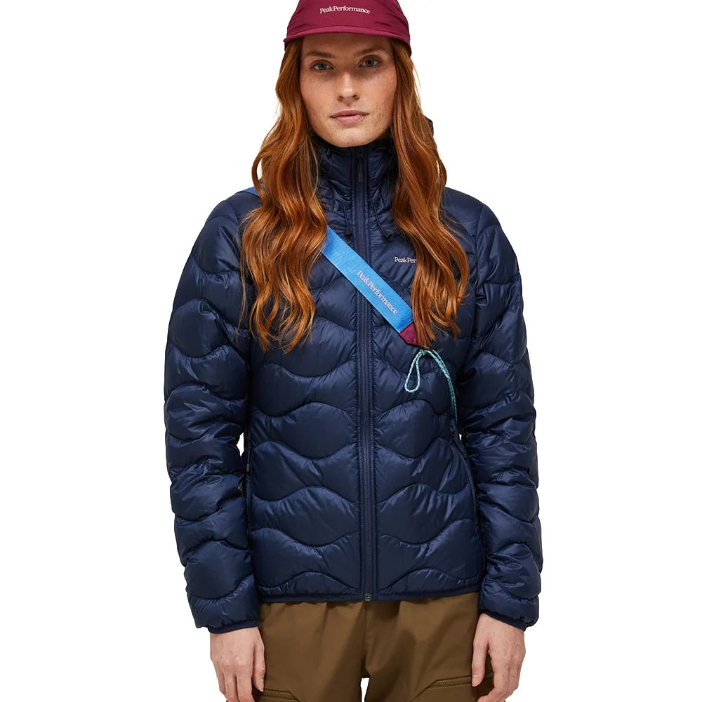 Women's Helium Down Hood Jacket - Blue Shadow