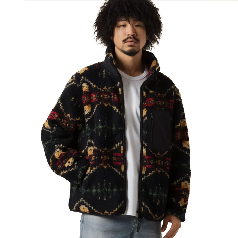 Jacquard Sherpa Fleece - Four Corners