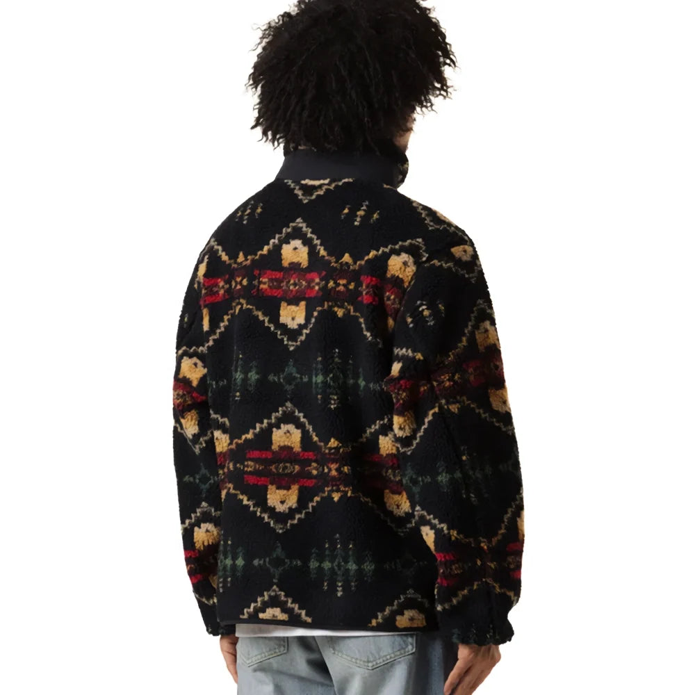 Jacquard Sherpa Fleece - Four Corners