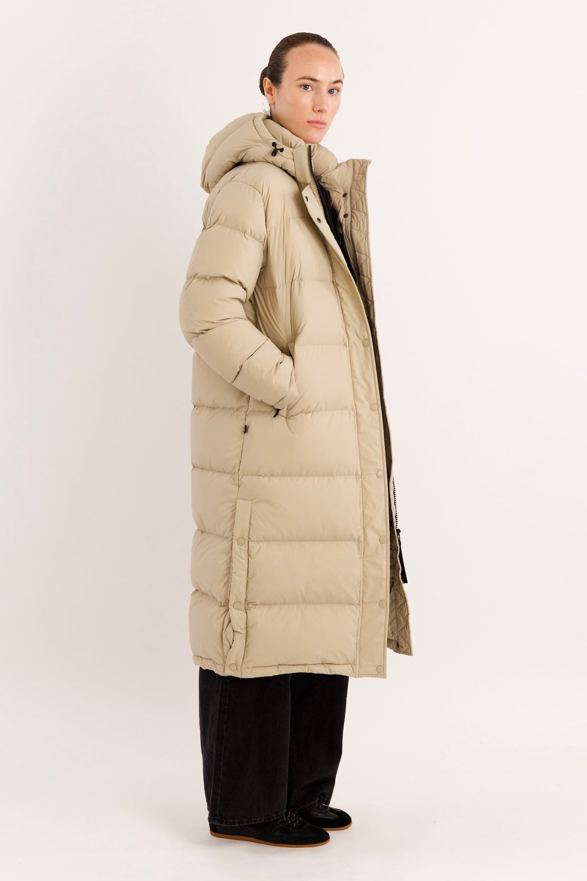 Puff-O® Long Down Puffer Jacket