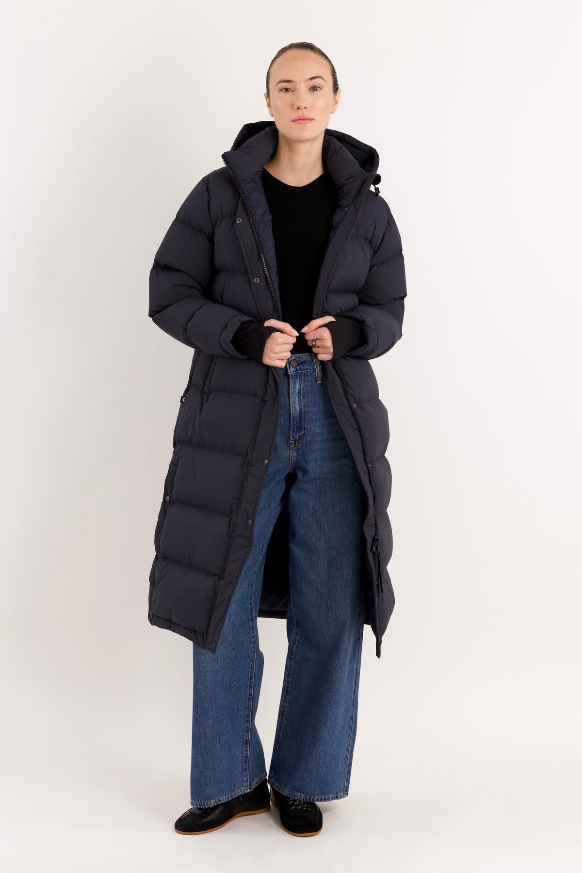 Puff-O® Long Down Puffer Jacket