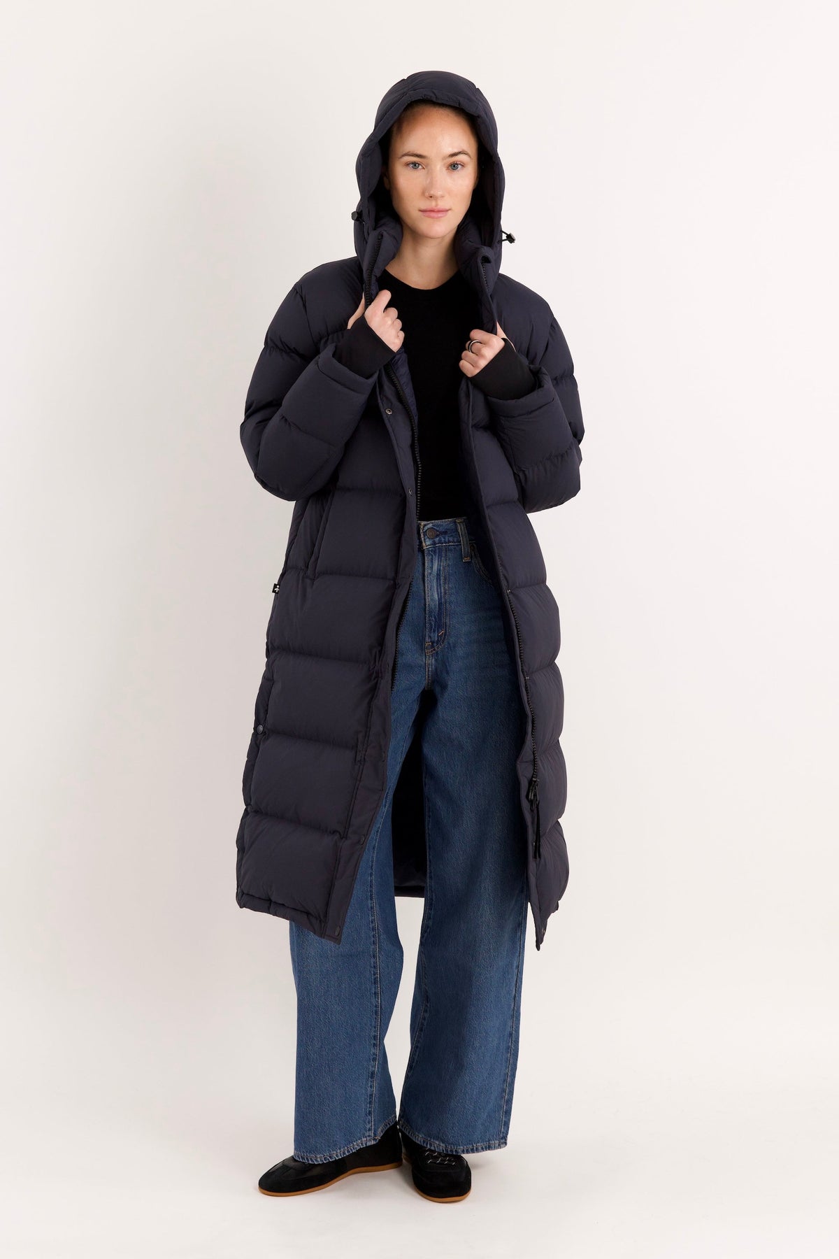 Puff-O® Long Down Puffer Jacket