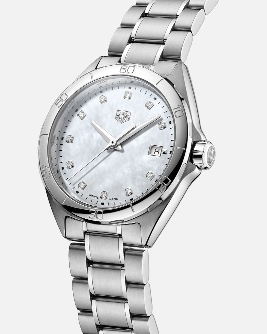 Tag Heuer Formula 1 Diamonds Mother of Pearl White Dial Watch for Women - WBJ1319.BA0666