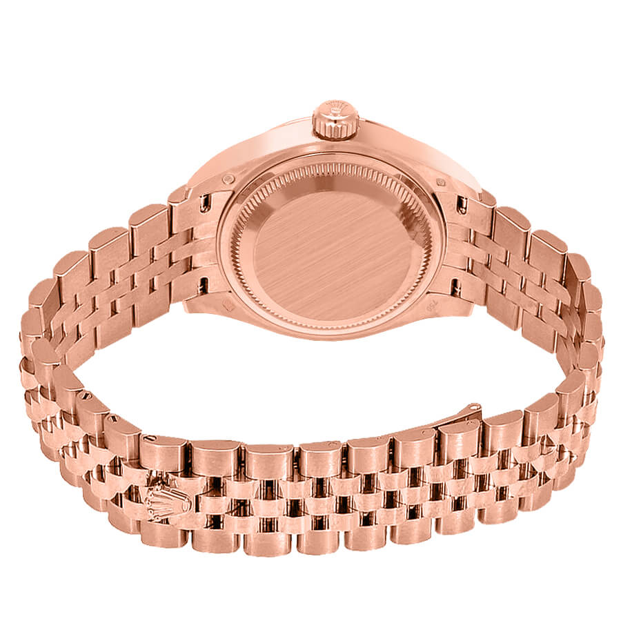 Rolex Lady-Datejust 28 Gold Diamond Watch 279135RBR