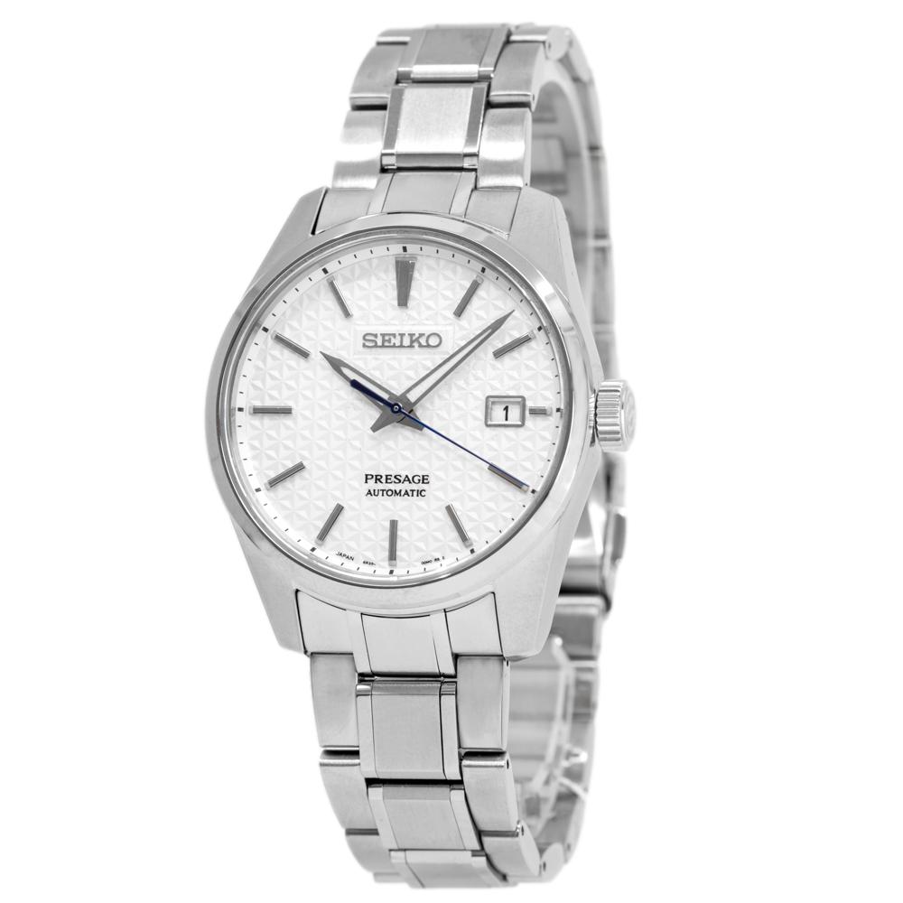 Seiko Men's SPB165J1 Presage White Dial Watch