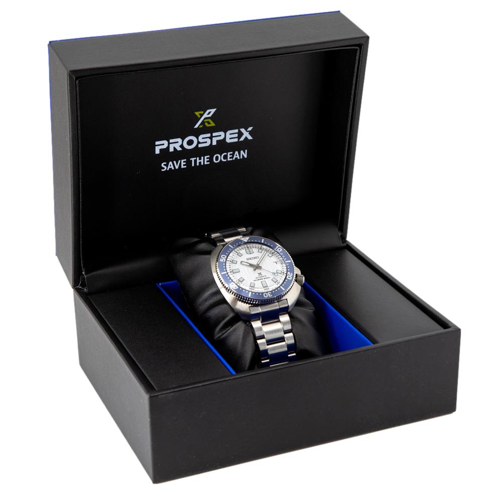 Seiko Men's SPB301J1 Prospex Silver Dial 200M Auto