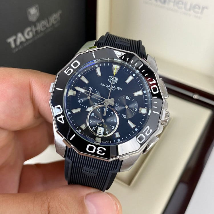 Tag Heuer Aquaracer Blue Dial Watch for Men - CAY111B.FT6041
