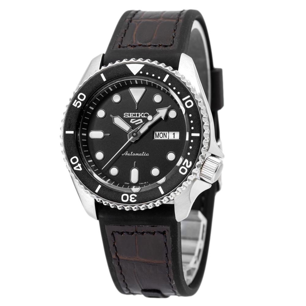 Seiko Men's SRPD55K2 Sports Black Dial Watch