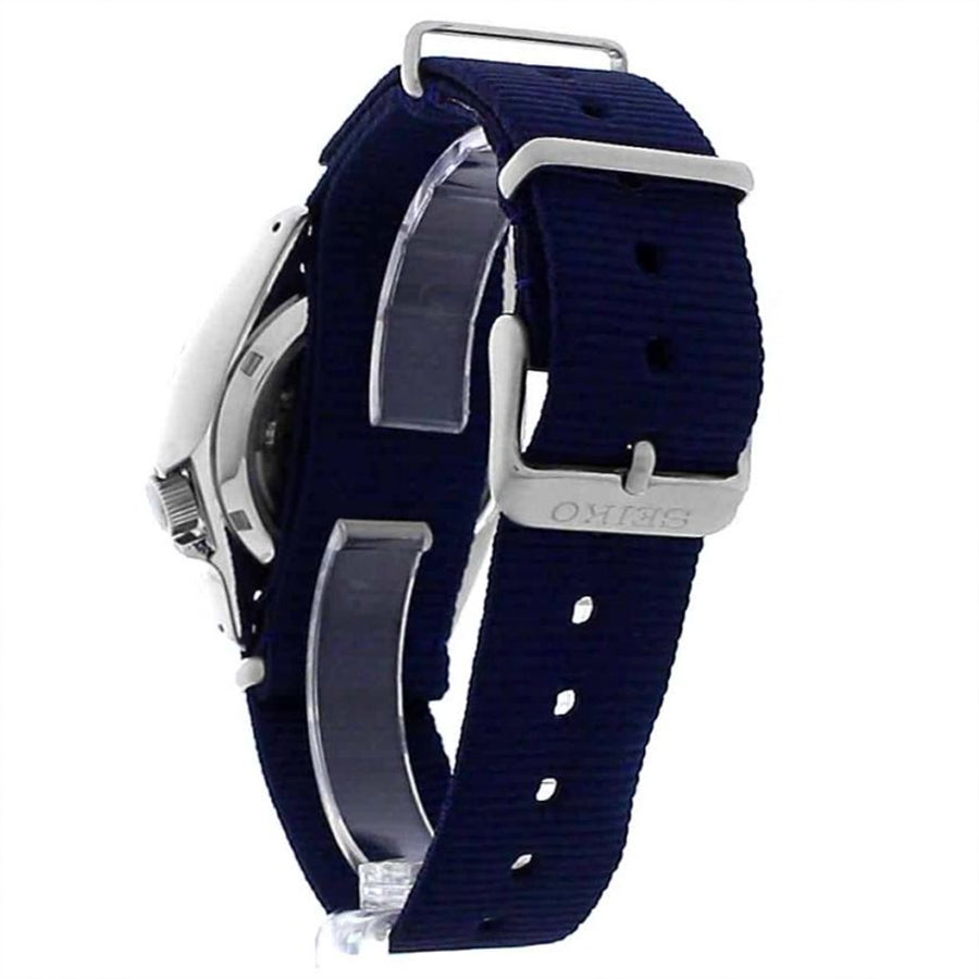 Seiko Men's SRPE63K1 5 Sport Day Date Blue Dial Watch