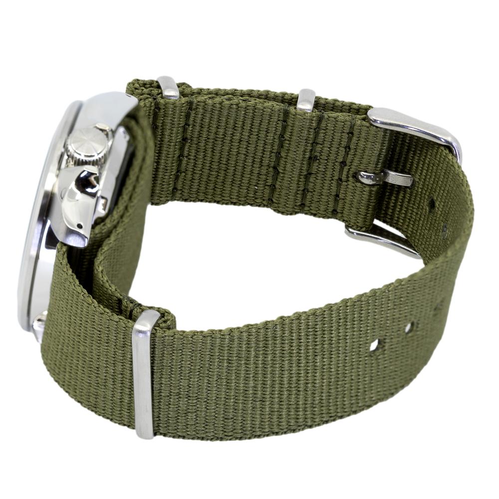 Seiko Men's SRPE65K1 5 Sports Green Dial Watch