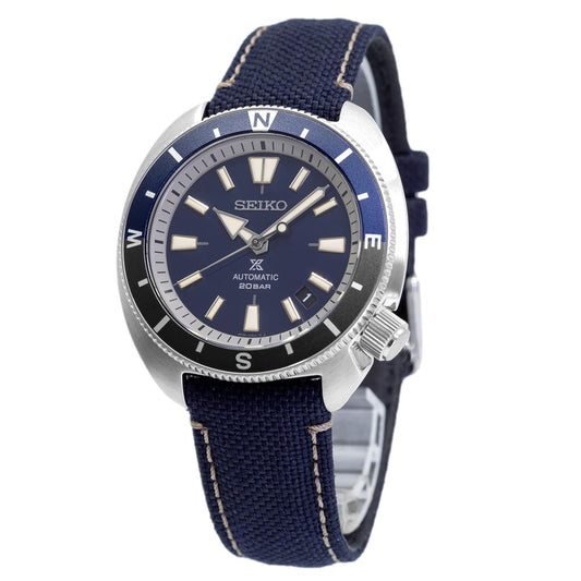 Seiko Men's SRPG15K1 Prospex Land Tortoise Blue Dial Auto