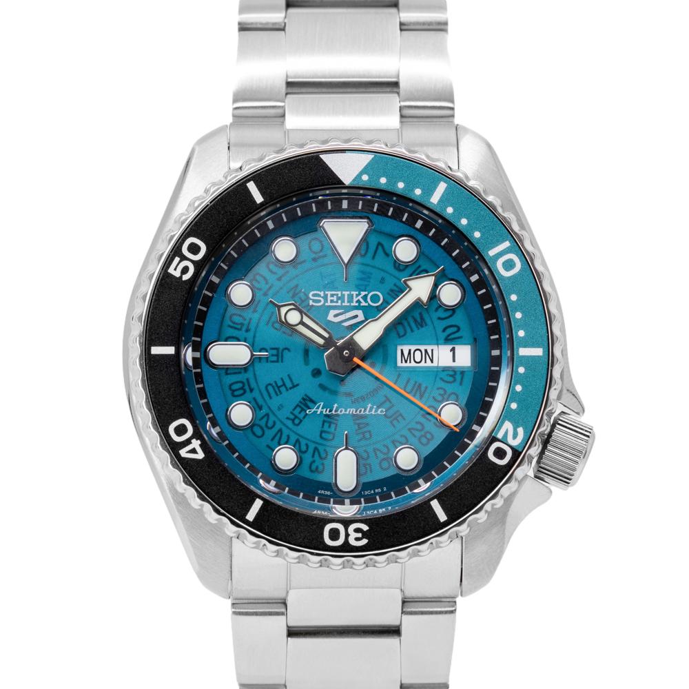 Seiko Men's SRPJ45K1 Sports SKX Style Blue Dial Watch