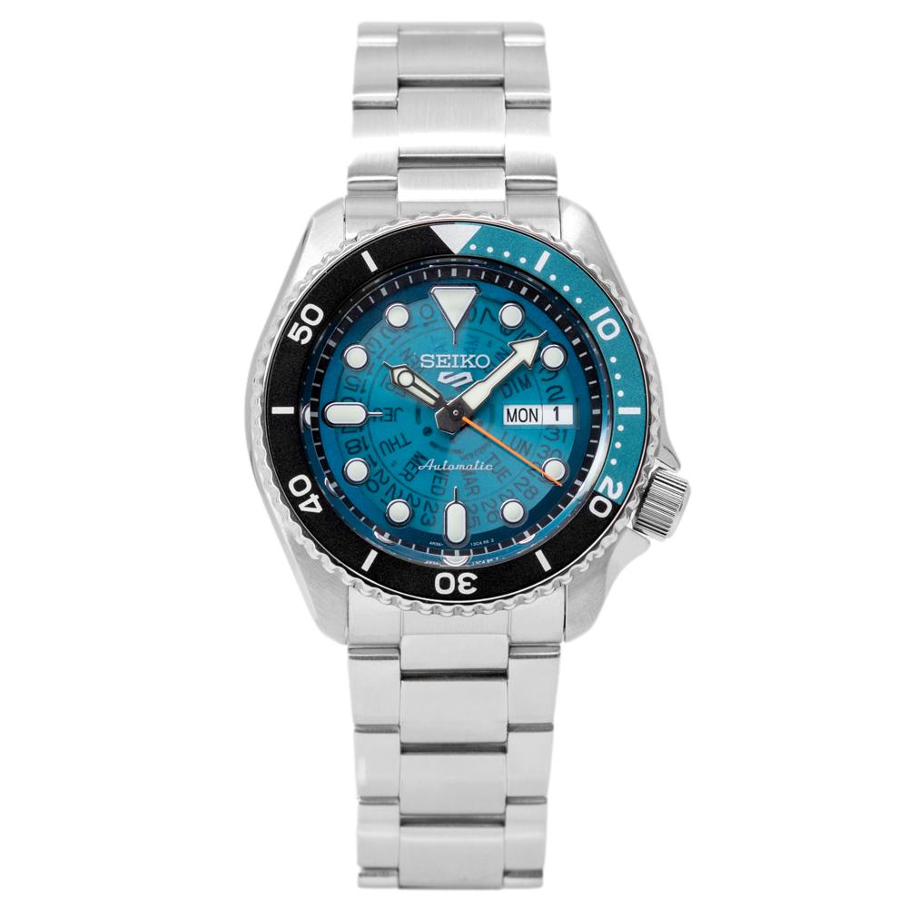 Seiko Men's SRPJ45K1 Sports SKX Style Blue Dial Watch