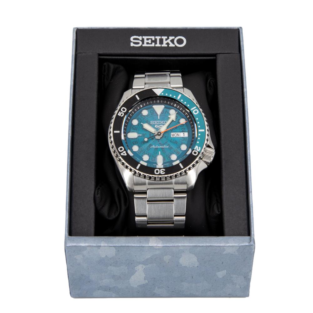 Seiko Men's SRPJ45K1 Sports SKX Style Blue Dial Watch