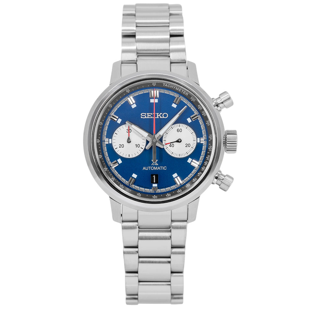 Seiko Men's SRQ043J1 Prospex Speedtimer Auto Chronograph
