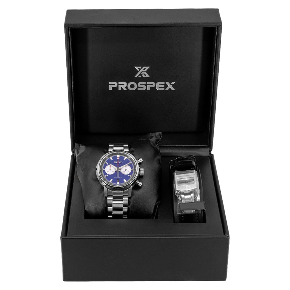 Seiko Men's SRQ043J1 Prospex Speedtimer Auto Chronograph
