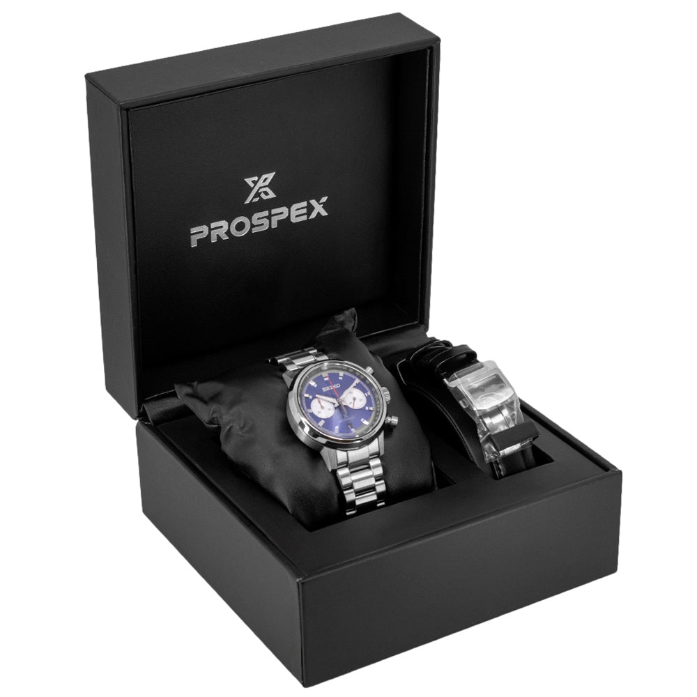 Seiko Men's SRQ043J1 Prospex Speedtimer Auto Chronograph
