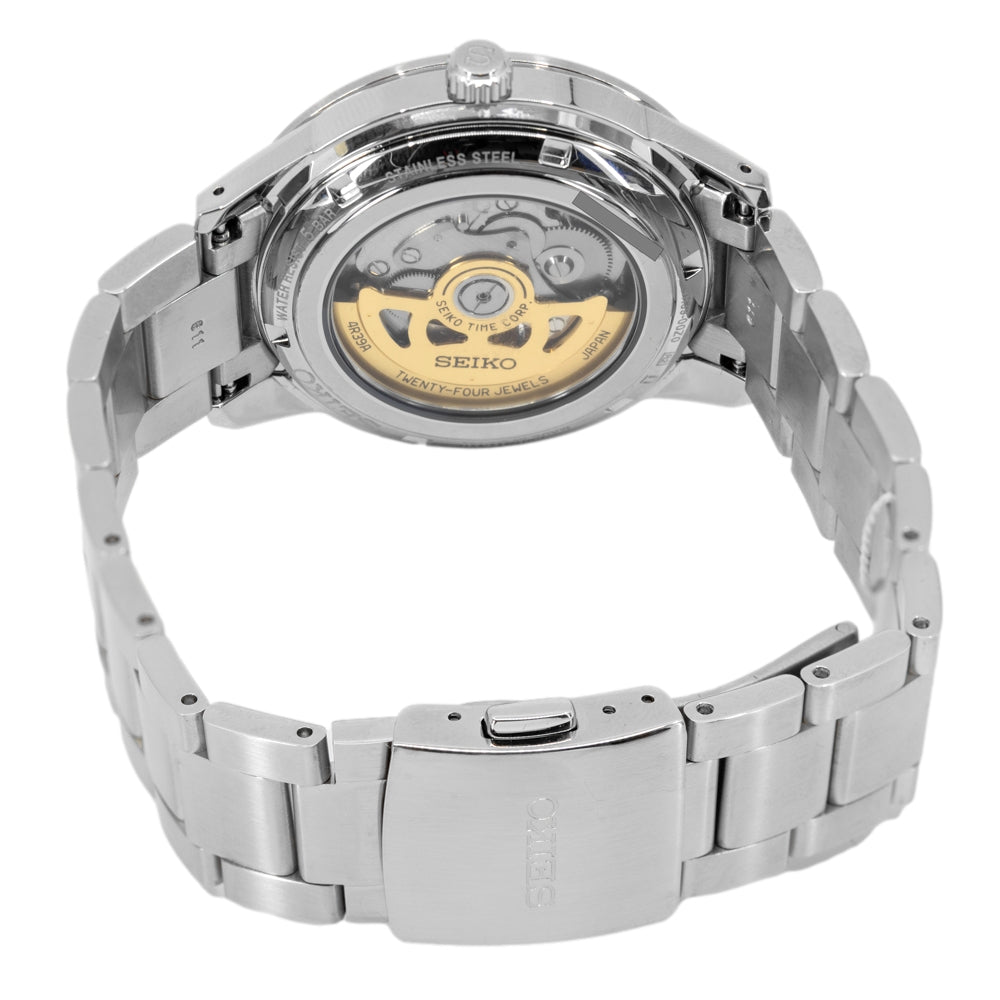 Seiko Men's SSA423J1 Open Balance White Dial Watch
