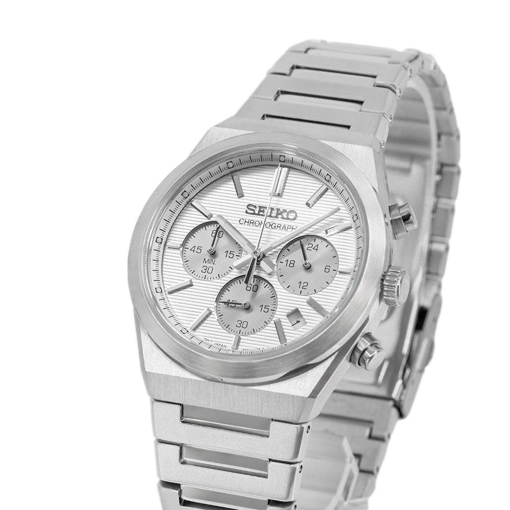 Seiko Men's SSB451P1 Classic 1970 Chrono Quartz