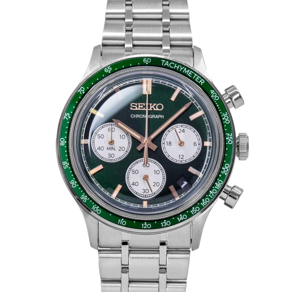 Seiko Men's SSB481P1 Sport 38mm Quartz Chronograph