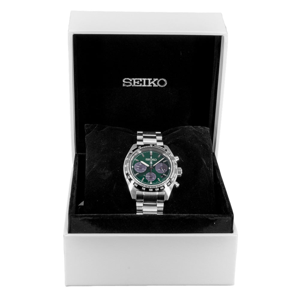 Seiko Men's SSC933P1 Prospex Speedtimer Montre Quartz Solar