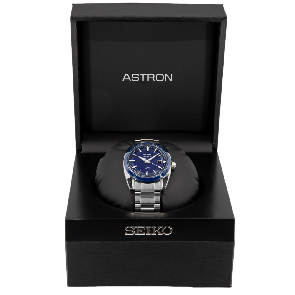 Seiko Men's SSJ003J1 Astron Quartz GPS Solar