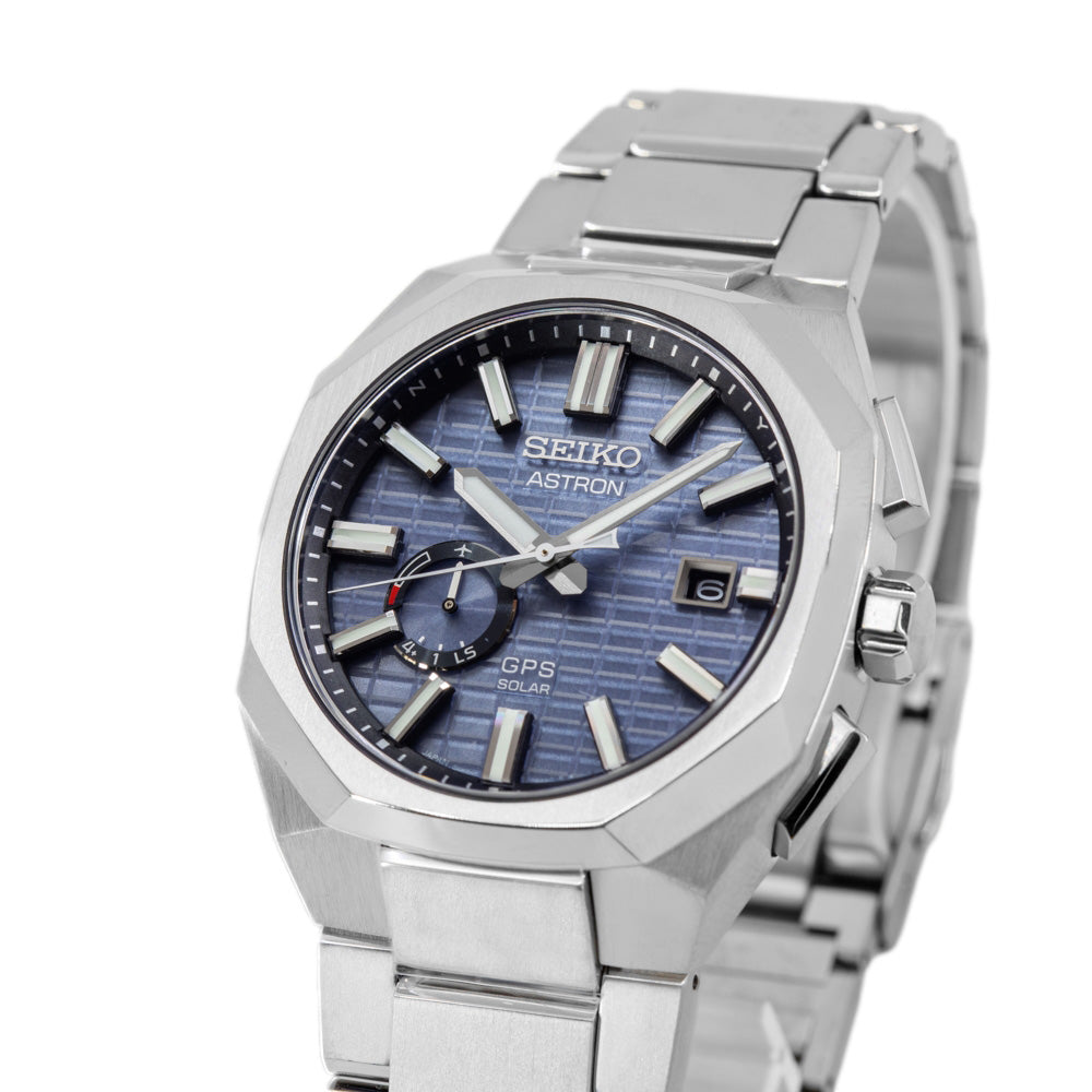 Seiko Men's SSJ013J1 Astron Quarzo GPS Solar