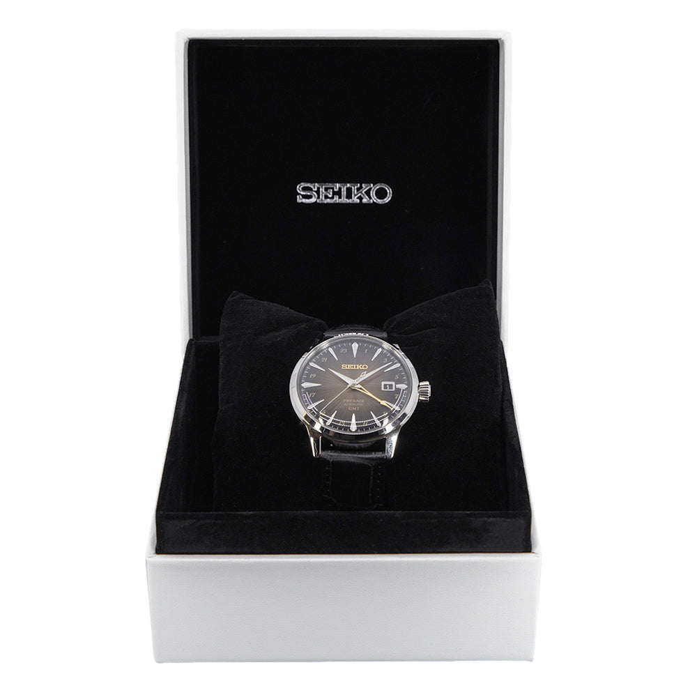 Seiko Men's SSK039J1 Presage Cocktail GMT Auto