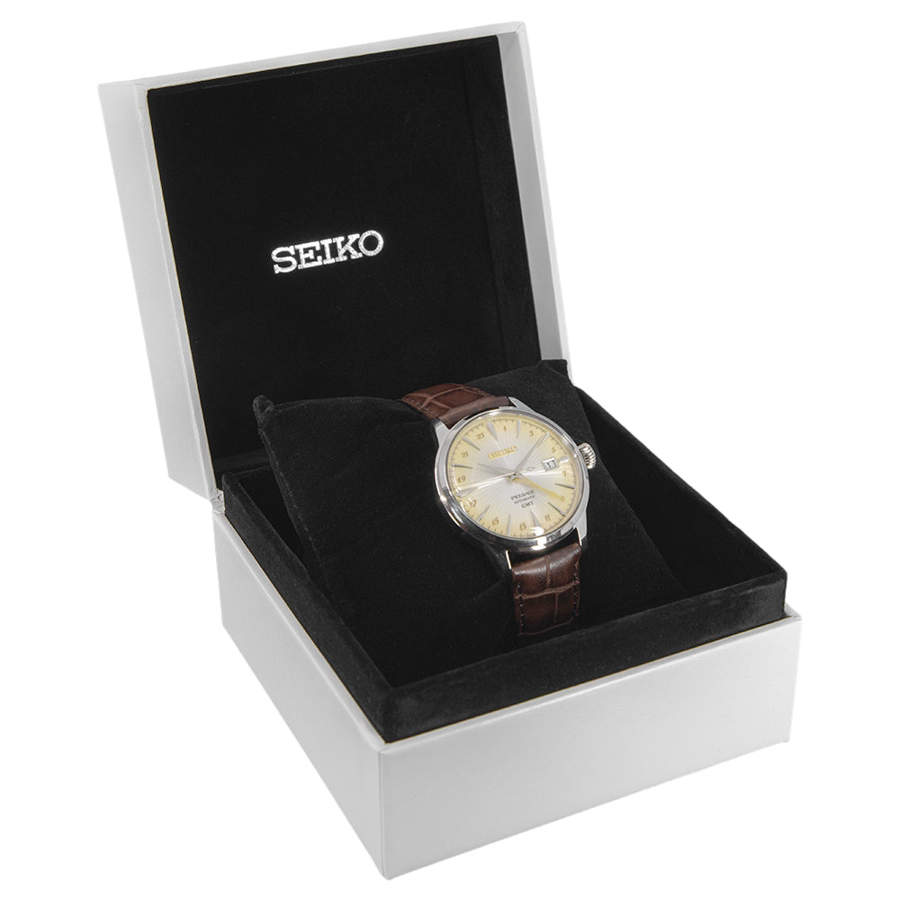 Seiko Men's SSK041J1 Presage Cocktail Auto GMT