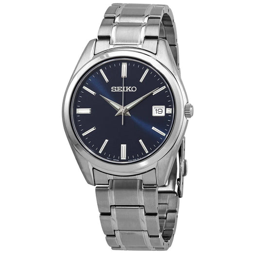 Seiko Men's SUR309P1 Discover More Blue Dial Watch